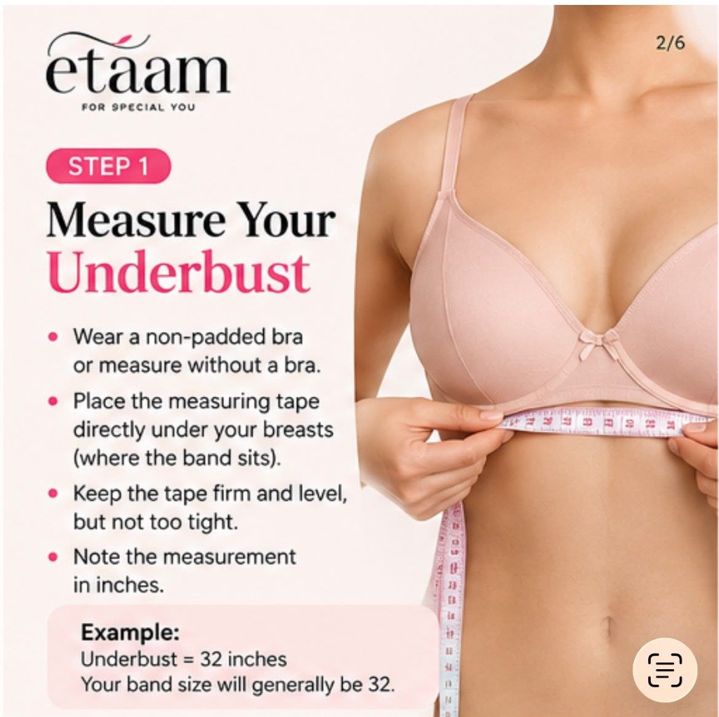 Step 1: Measure Underbust with tape